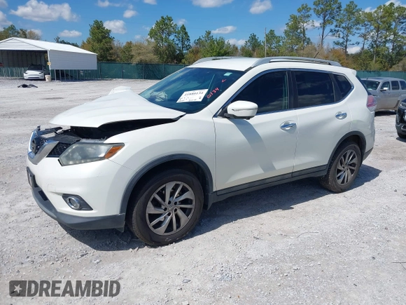 2015 Nissan Rogue SL with VIN 5N1AT2MV8FC820472, listed as a IAAI auction lot 41880134 with 191,035 mi miles. Bid and sale history available at carsss.com. Image 17.