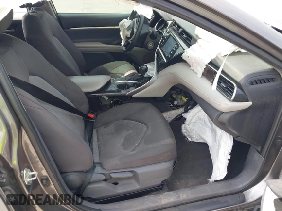 2020 Toyota Camry LE with VIN 4T1C11AK1LU505201, listed as a IAAI auction lot 42006393 with 106,526 mi miles and . Bid and sale history available at carsss.com. Image 5.