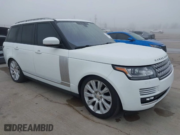 2015 Land Rover Range Rover Supercharged with VIN SALGS2TF9FA213352, listed as a IAAI auction lot 41685768 with 100,994 mi miles and . Bid and sale history available at DreamBid. Image 1.
