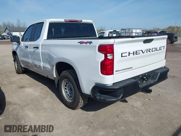 2019 Chevrolet Silverado 1500 Work Truck with VIN 1GCRYAEH0KZ337755, listed as a IAAI auction lot 42071414 with 46,623 mi miles and . Bid and sale history available at DreamBid. Image 3.