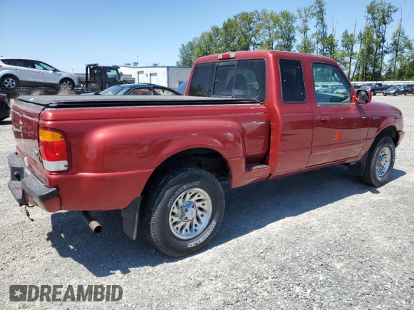 1998 Ford Ranger XL with VIN 1FTZR15U4WPB10502, listed as a Copart auction lot 60064895 with 122,711 mi miles and Clean title. Bid and sale history available at DreamBid. Image 3.