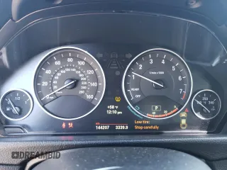 2013 BMW 3 Series 328i with VIN WBA3C1C53DK104572, listed as a Copart auction lot 43757045 with 144,207 mi miles and Salvage Title. Bid and sale history available at carsss.com. Image 9.