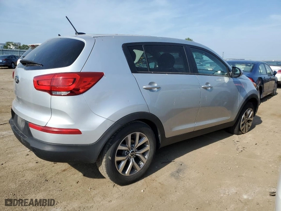 2016 Kia Sportage LX with VIN KNDPB3AC8G7866288, listed as a Copart auction lot 61395234 with 104,735 mi miles and Salvage Title. Bid and sale history available at carsss.com. Image 3.