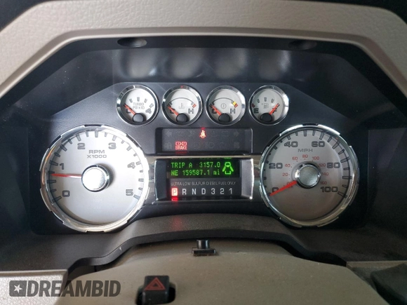 2008 Ford F-250 XL with VIN 1FTSW21R98EB23228, listed as a Copart auction lot 65044915 with 159,587 mi miles and Clean title. Bid and sale history available at DreamBid. Image 9.