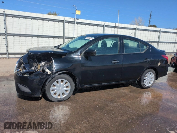 2018 Nissan Versa Sedan SV with VIN 3N1CN7AP0JL805085, listed as a Copart auction lot 52018515 with 72,949 mi miles and Salvage Title. Bid and sale history available at carsss.com. Image 1.