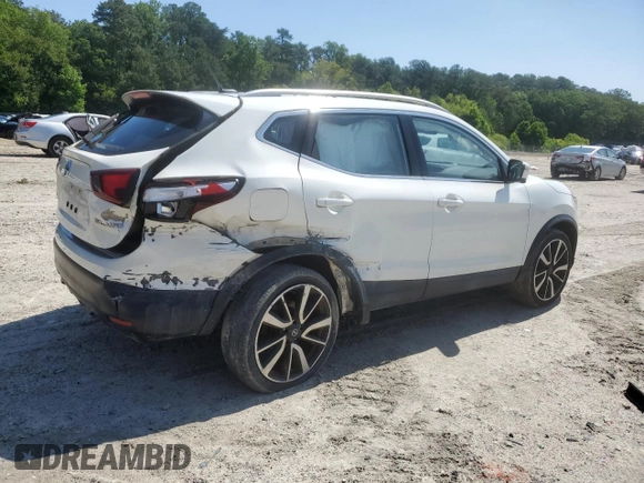 2017 Nissan Rogue SV with VIN JN1BJ1CR5HW109992, listed as a Copart auction lot 59020895 with 83,107 mi miles and Salvage title. Bid and sale history available at DreamBid. Image 3.