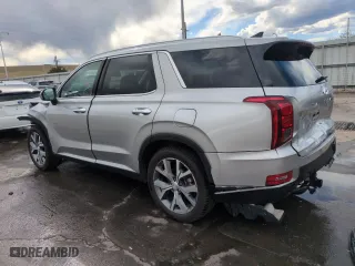 2022 Hyundai Palisade SEL with VIN KM8R4DHE8NU404713, listed as a Copart auction lot 50819965 with 56,593 mi miles and Salvage Title. Bid and sale history available at carsss.com. Image 2.