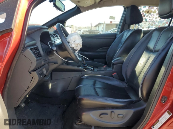 2018 Nissan LEAF SL with VIN 1N4AZ1CP4JC309016, listed as a Copart auction lot 88722875 with 59,146 mi miles and Salvage Title. Bid and sale history available at DreamBid. Image 7.