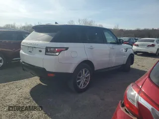 2016 Land Rover Range Rover Sport SE with VIN SALWG2PF5GA593735, listed as a Copart auction lot 53455955 with 106,567 mi miles and Salvage Title. Bid and sale history available at DreamBid. Image 3.