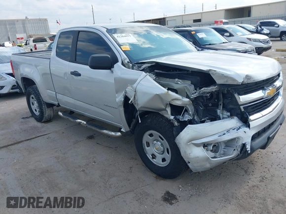 2018 Chevrolet Colorado 2WD Work Truck with VIN 1GCHSBEA2J1297195, listed as a IAAI auction lot 42384977 with 127,015 mi miles and . Bid and sale history available at DreamBid. Image 1.