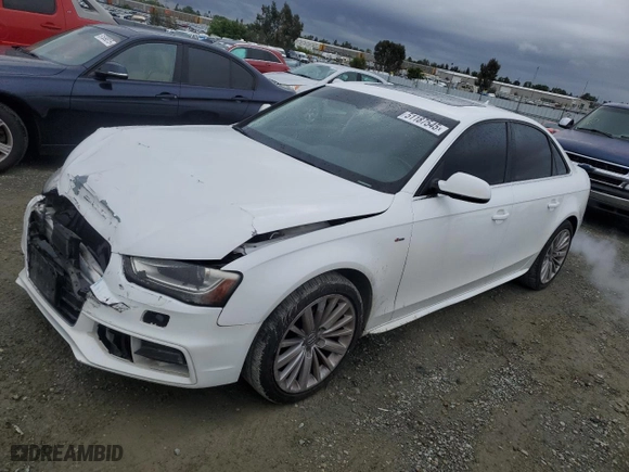 2016 Audi A4 Premium with VIN WAUBFAFL6GN002666, listed as a Copart auction lot 51187545 with 126,792 mi miles and Clean Title. Bid and sale history available at carsss.com. Image 1.