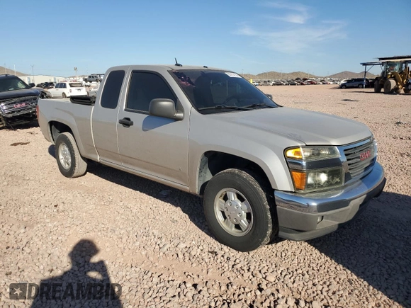 2008 GMC Canyon SLE1 with VIN 1GTCS199588129041, listed as a Copart auction lot 82914164 with 108,824 mi miles and Salvage Title. Bid and sale history available at carsss.com. Image 4.