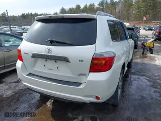 2008 Toyota Highlander Sport with VIN JTEES43A182097071, listed as a IAAI auction lot 41646267 with 198,540 mi miles. Bid and sale history available at carsss.com. Image 4.