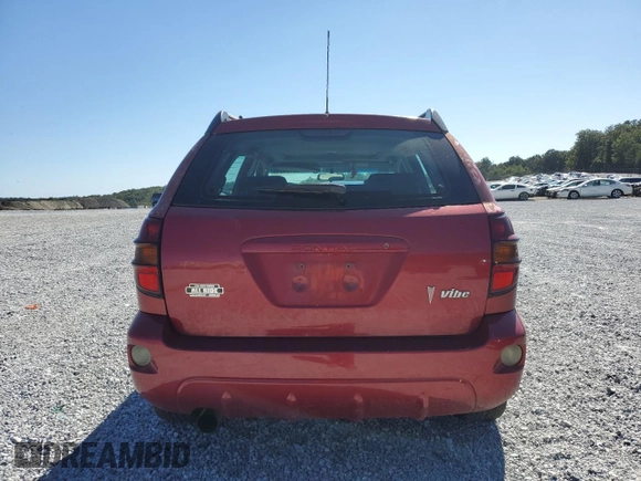 2006 Pontiac Vibe with VIN 5Y2SL65826Z405864, listed as a Copart auction lot 75918434 with 153,933 mi miles and Clean Title. Bid and sale history available at carsss.com. Image 6.