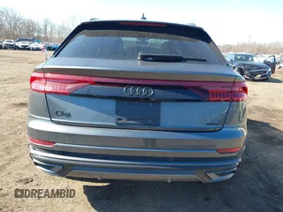 2021 Audi Q8 Premium Plus with VIN WA1EVAF16MD026866, listed as a IAAI auction lot 41555574 with 34,270 mi miles and . Bid and sale history available at DreamBid. Image 16.