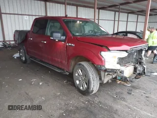 2019 Ford F-150 XL with VIN 1FTEW1E45KKC76090, listed as a IAAI auction lot 42133537 with 91,179 mi miles and . Bid and sale history available at DreamBid. Image 1.