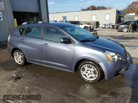 2009 Pontiac Vibe with VIN 5Y2SM67049Z452998, listed as a Copart auction lot 78538494 with 184,596 mi miles and Salvage Title. Bid and sale history available at carsss.com. Image 4.