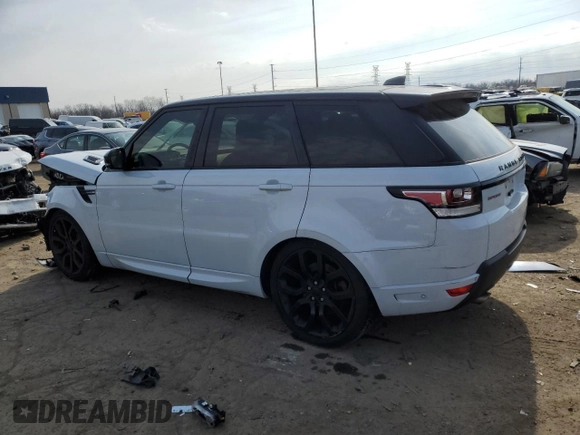 2017 Land Rover Range Rover Sport HSE Dynamic с VIN SALWV2FV5HA144782, выставлен на аукционе Copart как лот 48792945 с пробегом 84 998 миль миль и Списание • Salvage title. История ставок и продаж доступна на DreamBid. Изображение 2.