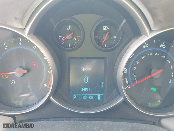 2011 Chevrolet Cruze LT w/2LT with VIN 1G1PG5S98B7283379, listed as a IAAI auction lot 42026862 with 130,169 mi miles. Bid and sale history available at carsss.com. Image 7.
