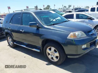 2005 Acura MDX with VIN 2HNYD18265H557415, listed as a IAAI auction lot 40155100 with 175,767 mi miles. Bid and sale history available at carsss.com. Image 1.
