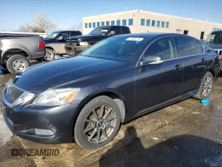 2008 Lexus GS 350 with VIN JTHCE96S480016319, listed as a Copart auction lot 41890215 with 181,783 mi miles and Salvage Title. Bid and sale history available at carsss.com. Image 1.