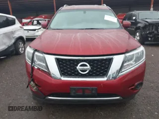 2015 Nissan Pathfinder S with VIN 5N1AR2MN9FC689700, listed as a IAAI auction lot 41561038 with 161,038 mi miles. Bid and sale history available at carsss.com. Image 12.