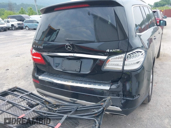 2017 Mercedes-Benz GLS 450 z VIN 4JGDF6EE1HA777974, wystawiony jako IAAI lot #42389845 z przebiegiem 167 884 mil mil oraz . Historia ofert i sprzedaży dostępna na DreamBid. Obrazek 6.