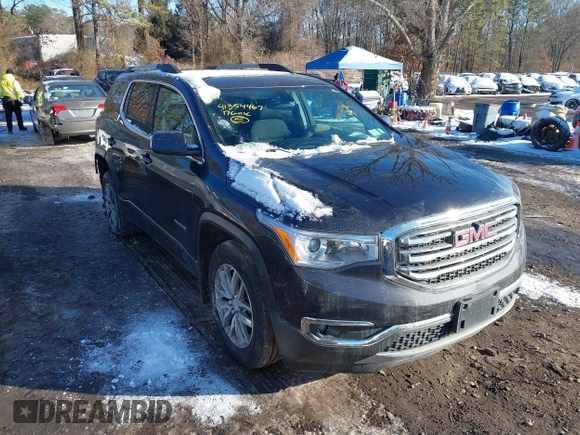 2017 GMC Acadia SLE with VIN 1GKKNSLS2HZ295102, listed as a IAAI auction lot 41354467 with 78,504 mi miles. Bid and sale history available at carsss.com. Image 1.