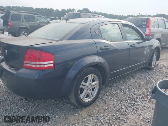 2008 Dodge Avenger SXT z VIN 1B3LC56K98N227150, wystawiony jako IAAI lot #42317814 z przebiegiem 187 048 mil mil oraz . Historia ofert i sprzedaży dostępna na DreamBid. Obrazek 4.