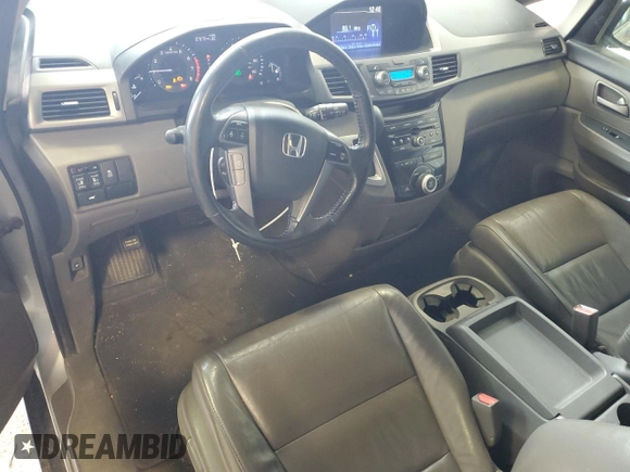 2012 Honda Odyssey EX-L with VIN 5FNRL5H65CB141026, listed as a Copart auction lot 54247635 with 107,679 mi miles and Non Repairable. Bid and sale history available at carsss.com. Image 8.