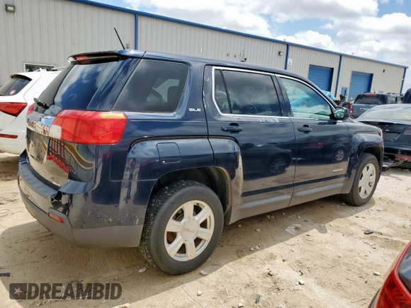 2015 GMC Terrain SLE with VIN 2GKFLVEK3F6226594, listed as a Copart auction lot 55568375 with 101,589 mi miles and Clean Title. Bid and sale history available at DreamBid. Image 3.