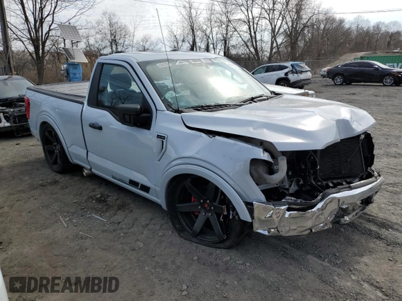 2021 Ford F-150 XL with VIN 1FTMF1C57MKD79392, listed as a Copart auction lot 49148275 with 29,241 mi miles and Salvage title. Bid and sale history available at DreamBid. Image 4.