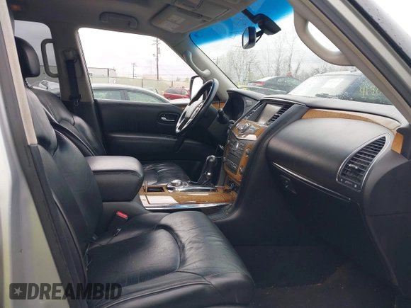 2013 Infiniti QX56 with VIN JN8AZ2NC5D9350478, listed as a IAAI auction lot 41918426 with Not provided miles and . Bid and sale history available at DreamBid. Image 5.