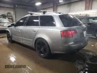 2007 Audi A4 2.0T with VIN WAUKF78E47A100636, listed as a Copart auction lot 41652025 with 141,770 mi miles and Salvage title. Bid and sale history available at DreamBid. Image 2.