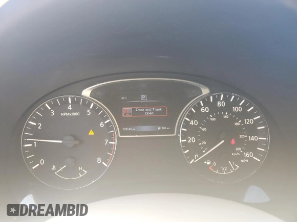 2016 Nissan Altima S with VIN 1N4AL3APXGN334760, listed as a Copart auction lot 52588005 with 110,141 mi miles and Salvage Title. Bid and sale history available at DreamBid. Image 9.