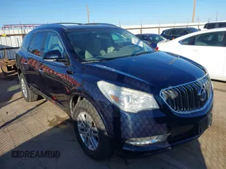 2015 Buick Enclave Convenience with VIN 5GAKRAKD5FJ385788, listed as a IAAI auction lot 41410548 with 107,368 mi miles and . Bid and sale history available at carsss.com. Image 1.