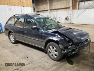 1998 Subaru Legacy Outback with VIN 4S3BG6850W7601142, listed as a Copart auction lot 57319505 with 227,489 mi miles and Salvage title. Bid and sale history available at DreamBid. Image 4.