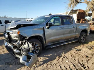 2023 Chevrolet Silverado 1500 LT with VIN 2GCPACED5P1140116, listed as a Copart auction lot 82155384 with 11,676 mi miles and Salvage Title. Bid and sale history available at DreamBid. Image 1.