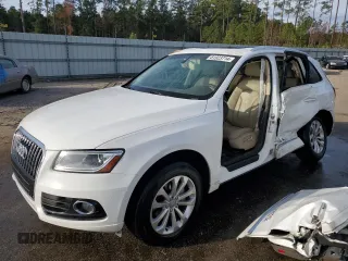 2017 Audi Q5 Premium with VIN WA1C2AFP3HA006814, listed as a Copart auction lot 81923714 with 105,235 mi miles and Salvage Title. Bid and sale history available at carsss.com. Image 1.