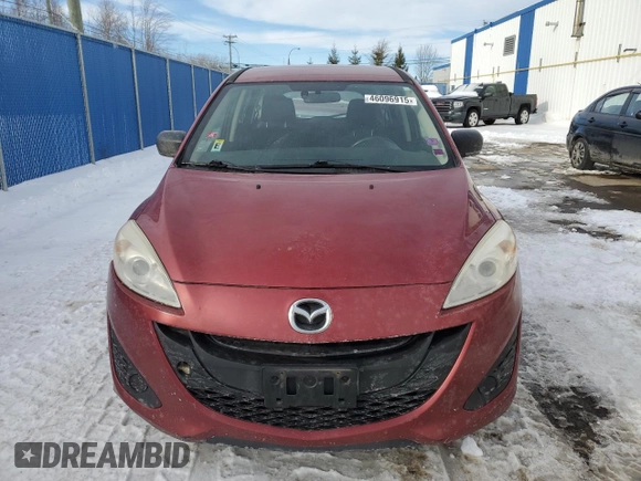 2015 Mazda 5 Touring with VIN JM1CW2CL3F0186235, listed as a Copart auction lot 46096915 with 212,914 mi miles and Salvage Title. Bid and sale history available at carsss.com. Image 5.