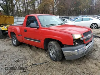 2004 Chevrolet Silverado 1500 LS with VIN 1GCEC14V64Z347651, listed as a Copart auction lot 81547694 with 262,958 mi miles and Salvage Title. Bid and sale history available at carsss.com. Image 4.