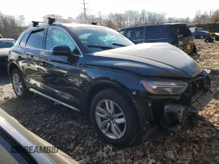 2022 Audi Q5 S line Premium with VIN WA1GAAFY4N2049173, listed as a Copart auction lot 83505184 with 0 mi miles and Salvage Title. Bid and sale history available at carsss.com. Image 4.
