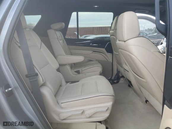 2021 Cadillac Escalade Premium Luxury with VIN 1GYS4BKL8MR197141, listed as a Copart auction lot 41915145 with 104,603 mi miles and Salvage Title. Bid and sale history available at carsss.com. Image 11.