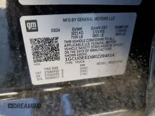 2024 Chevrolet Silverado 1500 RST with VIN 1GCUDEED8RZ294514, listed as a Copart auction lot 79234404 with 12,947 mi miles and Salvage Title. Bid and sale history available at carsss.com. Image 15.