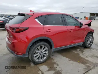 2020 Mazda CX-5 Grand Touring with VIN JM3KFADM7L0797384, listed as a Copart auction lot 44905905 with 41,571 mi miles and Salvage Title. Bid and sale history available at carsss.com. Image 3.