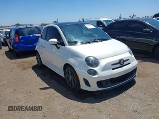 2016 FIAT 500 Abarth z VIN 3C3CFFFH9GT120926, wystawiony jako IAAI lot #42528081 z przebiegiem 98 271 mil mil oraz . Historia ofert i sprzedaży dostępna na DreamBid. Obrazek 1.