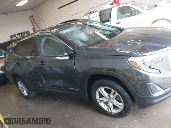 2021 GMC Terrain SLE with VIN 3GKALTEV7ML325517, listed as a IAAI auction lot 41541669 with 33,761 mi miles and . Bid and sale history available at carsss.com. Image 13.