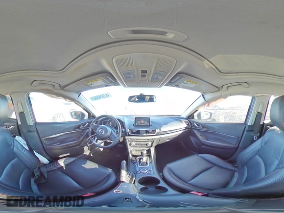 2015 Mazda 3 i Grand Touring with VIN JM1BM1W79F1256051, listed as a Copart auction lot 47898525 with 181,390 mi miles and Salvage Title. Bid and sale history available at DreamBid. Image 12.