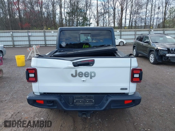 2020 Jeep Gladiator Overland with VIN 1C6HJTFG1LL107641, listed as a IAAI auction lot 41847586 with 69,664 mi miles and . Bid and sale history available at DreamBid. Image 16.
