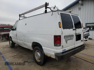 2005 Ford Econoline Cargo with VIN 1FTNE24W25HB03401, listed as a Copart auction lot 85960554 with 218,642 mi miles and Salvage Title. Bid and sale history available at carsss.com. Image 2.